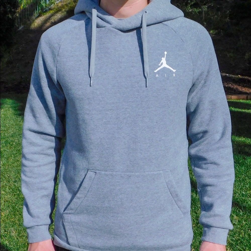 Air Jordan Jumpman Grey Hoodie Men’s Size Small
